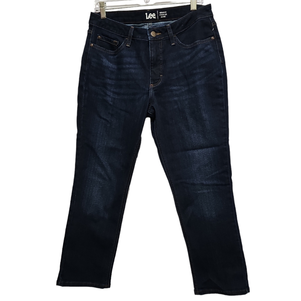Lee Regular Fit Straight Leg Jeans